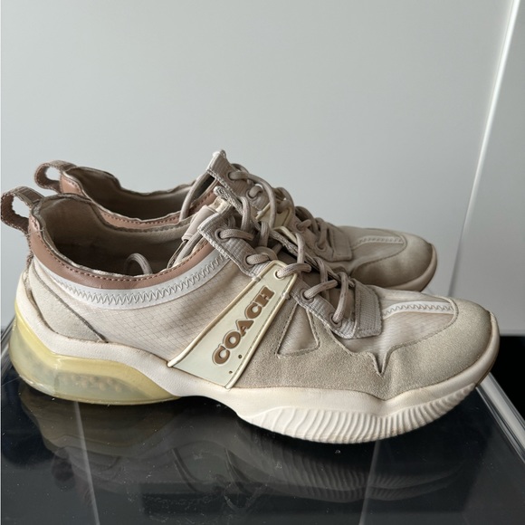 Coach Shoes - Coach Sneakers Beige